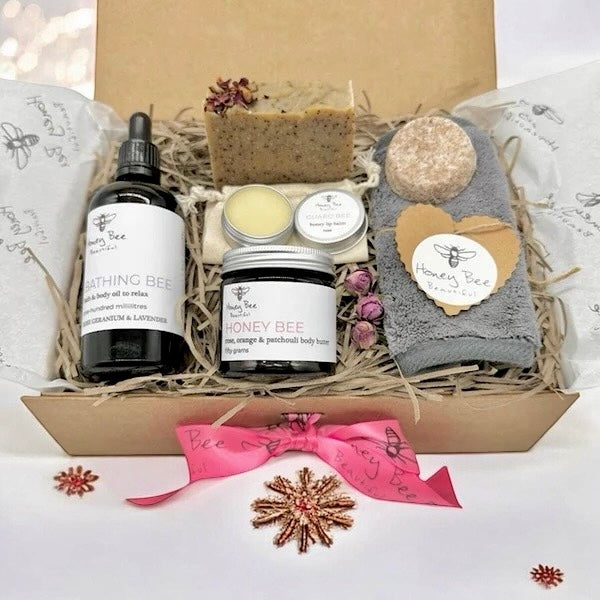 Luxurious Rose Spa Set in a Box