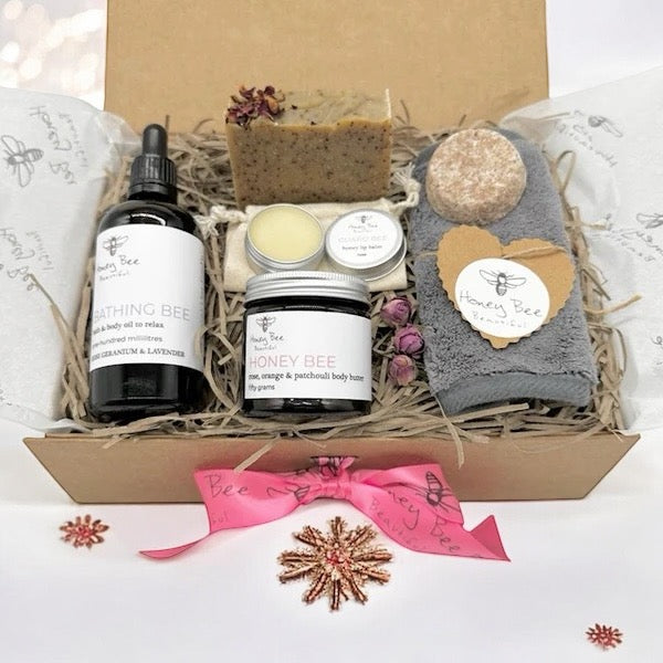 Rose Honey Skincare Spa in a Box