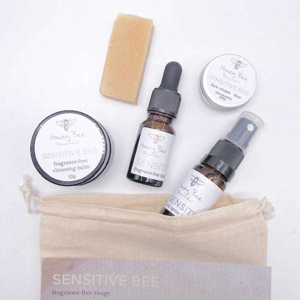 Sensitive Bee Starter Fragrance Free Facecare Kit for sensitive skin
