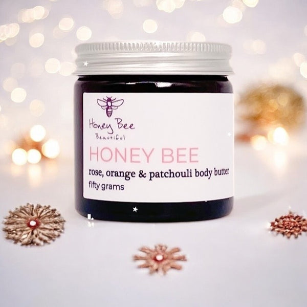 Honey Bee Body Butter for Dry Skin